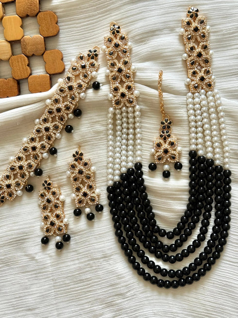 Moti kundan Bridal sets